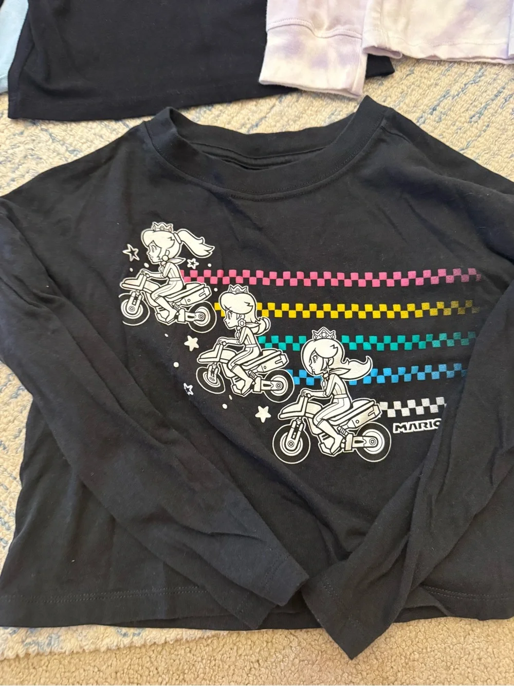 Little Girls’ Long-Sleeve Shirt Bundle Size 6/7